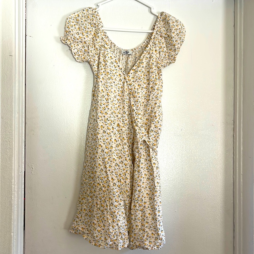 Hollister floral mini dress